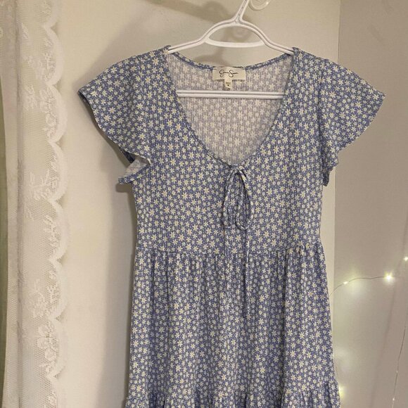 Dresses & Skirts - Floral BABYDOLL DRESS 💙🌼
